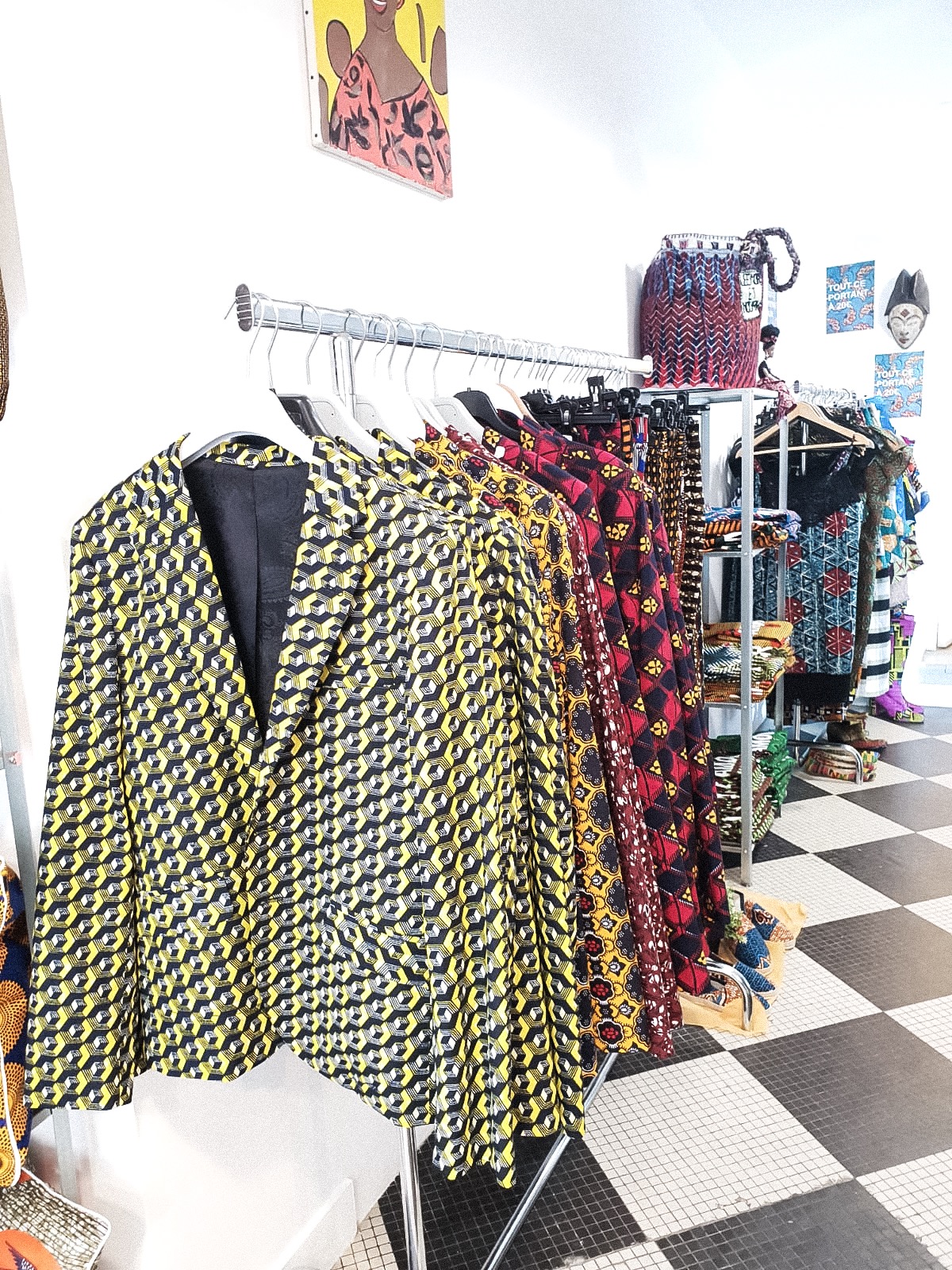 Shop du wax chic et urbain avec Leemoa et Noury