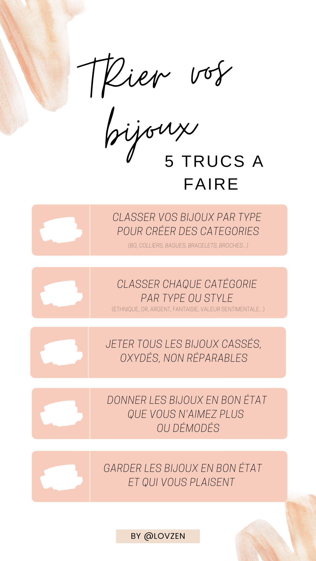 Je trie mes bijoux by Lovzen